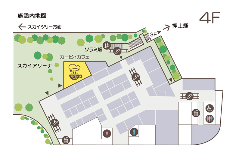 カービィカフェ TOKYO 地図