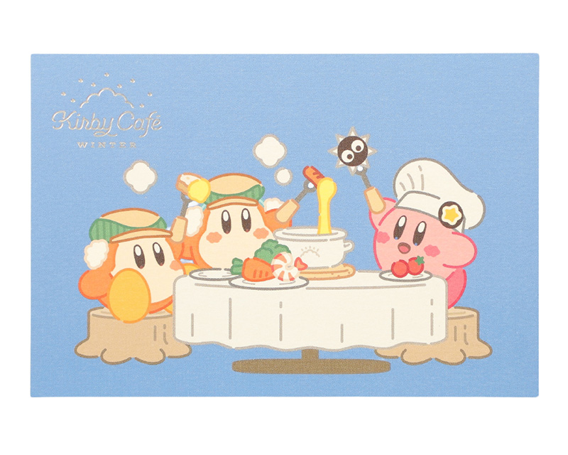 WINTER 箔押しポストカードセット 写真