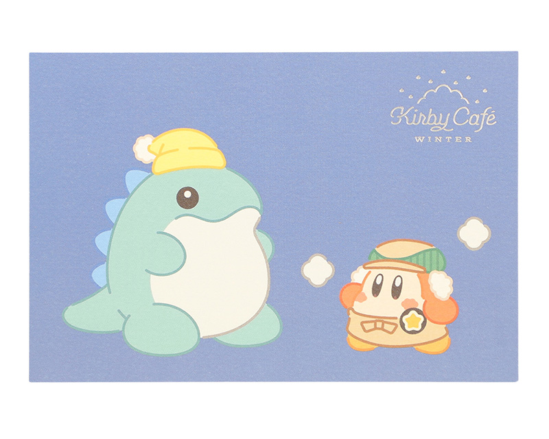 WINTER 箔押しポストカードセット 写真